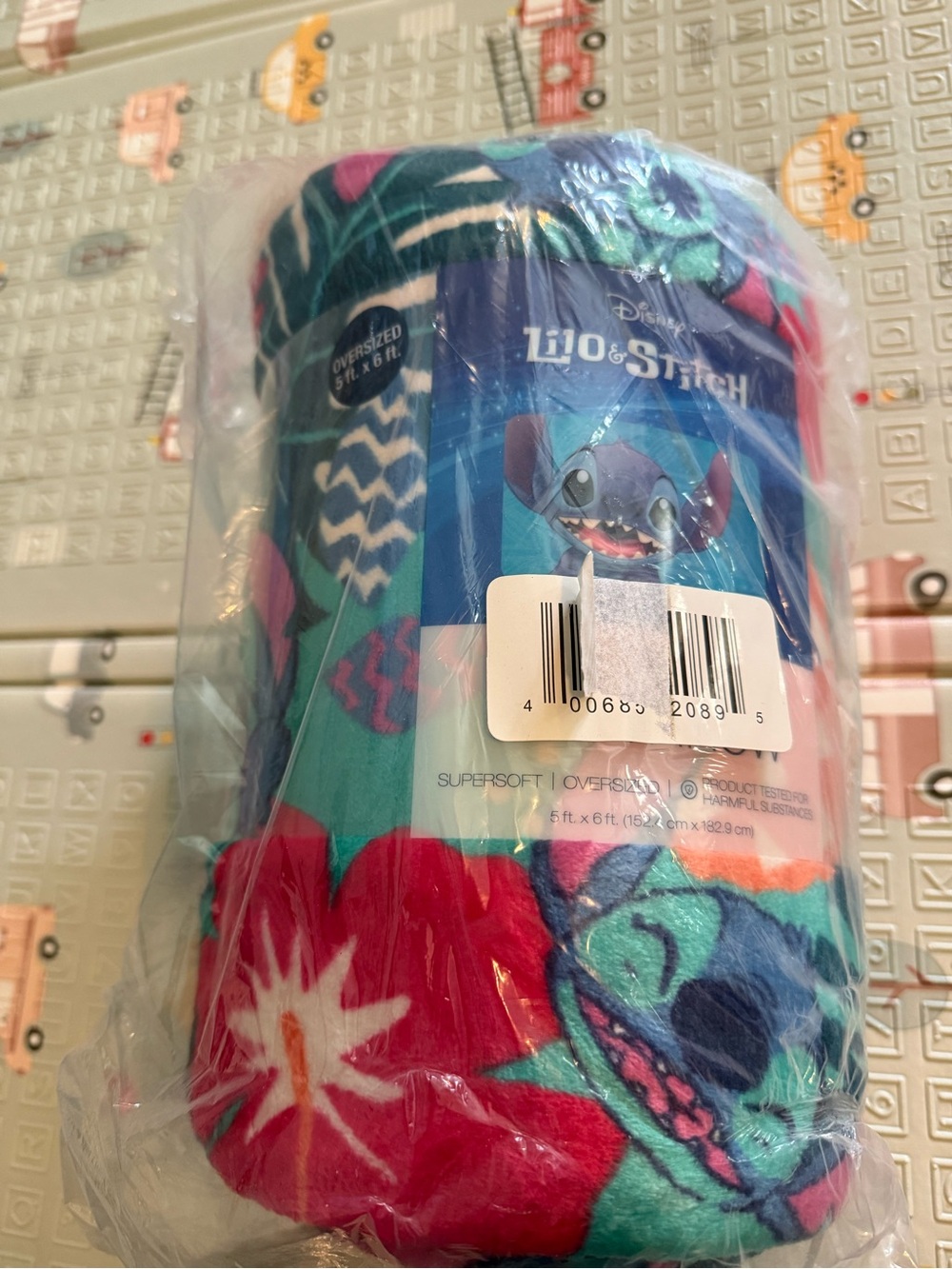The Big One Stitch Plush Throw